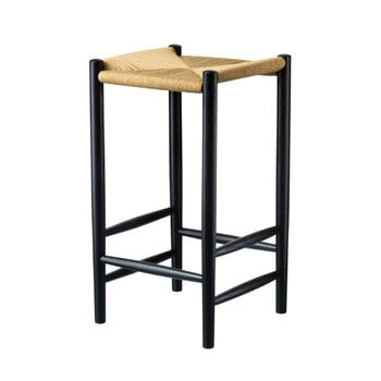Bar stools & chairs, J164C counter stool, 67 cm, black oak, Black Bar stools & chairs, J164C counter stool, 67 cm, black oak, Black