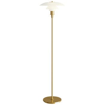 Floor lamps, PH 3 1/2 - 2 1/2 floor lamp, metallised brass, Gold Floor lamps, PH 3 1/2 - 2 1/2 floor lamp, metallised brass, Gold