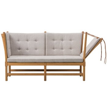 Sofas, Spoke-Back sofa, oak - Sunniva 2/717, Beige Sofas, Spoke-Back sofa, oak - Sunniva 2/717, Beige