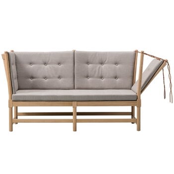 Sofas, Spoke-Back sofa, oak - Fiord 271, Beige Sofas, Spoke-Back sofa, oak - Fiord 271, Beige