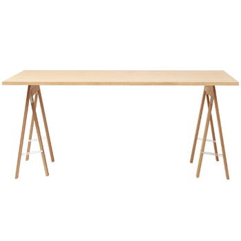 Dining tables, Linear table top, 165 x 88 cm, white oiled oak, Natural Dining tables, Linear table top, 165 x 88 cm, white oiled oak, Natural