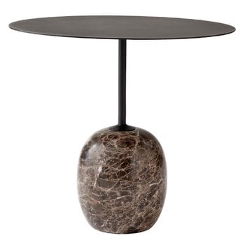 Coffee tables, Lato LN9 coffee table, black - Emperador marble, Black Coffee tables, Lato LN9 coffee table, black - Emperador marble, Black