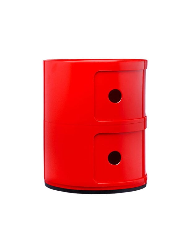 Storage units, Componibili storage unit, 2 modules, red, Red Storage units, Componibili storage unit, 2 modules, red, Red
