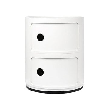 Storage units, Componibili storage unit, 2 modules, white, White Storage units, Componibili storage unit, 2 modules, white, White