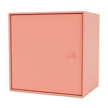 Shelving units, Montana Mini module with door, 151 Rhubarb, Pink