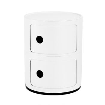 Storage units, Componibili Recycled storage unit, 2 modules, matt white, White Storage units, Componibili Recycled storage unit, 2 modules, matt white, White