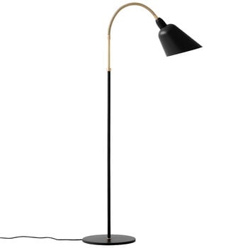 Floor lamps, Bellevue AJ7 floor lamp, black - brass, Black Floor lamps, Bellevue AJ7 floor lamp, black - brass, Black