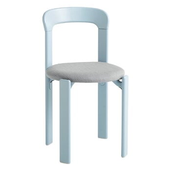 Dining chairs, Rey chair, slate blue - light grey Steelcut Trio 113, Light blue Dining chairs, Rey chair, slate blue - light grey Steelcut Trio 113, Light blue