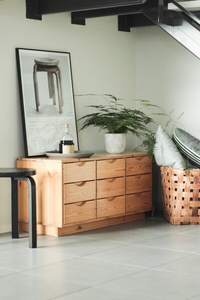 Sideboards & dressers, Classic drawer, 6 drawers, clear lacquered pine, Natural Sideboards & dressers, Classic drawer, 6 drawers, clear lacquered pine, Natural