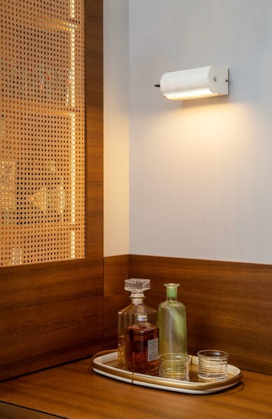 Wall lamps, Applique Cylindrique Petite wall lamp, white, White Wall lamps, Applique Cylindrique Petite wall lamp, white, White