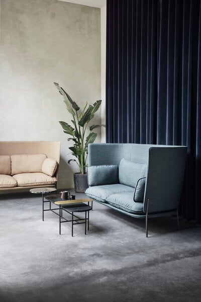 Sofas, Cloud High Back LN6 sofa, 2-seater, Fiord 971, Gray Sofas, Cloud High Back LN6 sofa, 2-seater, Fiord 971, Gray