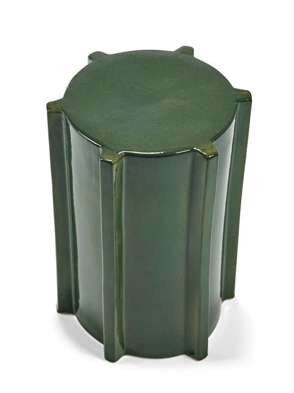 Side & end tables, Pawn Geometrical side table, 45,4 cm, dark green, Green Side & end tables, Pawn Geometrical side table, 45,4 cm, dark green, Green