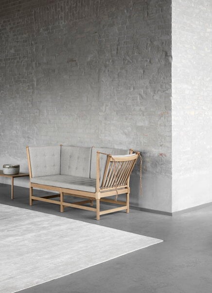 Sofas, Spoke-Back sofa, oak - Fiord 271, Beige Sofas, Spoke-Back sofa, oak - Fiord 271, Beige