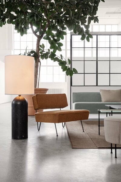 Floor lamps, Gravity XL floor lamp, high, black marble - canvas, Black Floor lamps, Gravity XL floor lamp, high, black marble - canvas, Black