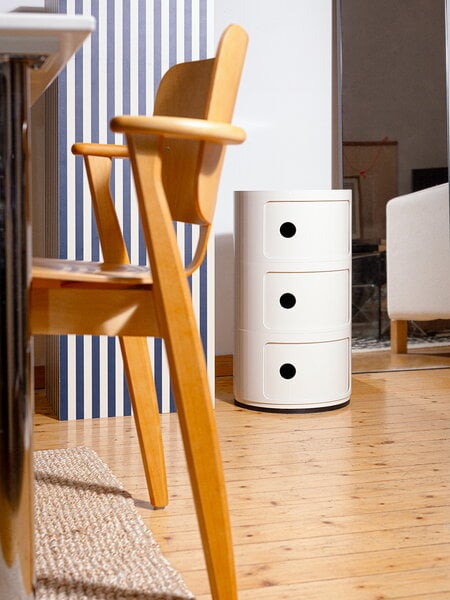 Storage units, Componibili storage unit, 3 modules, white, White Storage units, Componibili storage unit, 3 modules, white, White