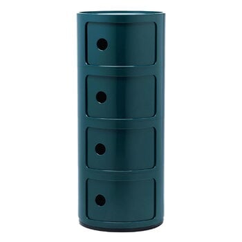 Storage units, Componibili storage unit, 4 modules, blue, Blue Storage units, Componibili storage unit, 4 modules, blue, Blue