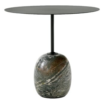 Coffee tables, Lato LN9 coffee table, deep green - Verde Alpi marble, Black Coffee tables, Lato LN9 coffee table, deep green - Verde Alpi marble, Black