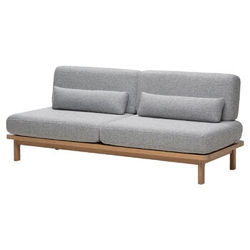 Sofa beds, Hetki sofa bed, oak base - grey Muru 470, Gray Sofa beds, Hetki sofa bed, oak base - grey Muru 470, Gray