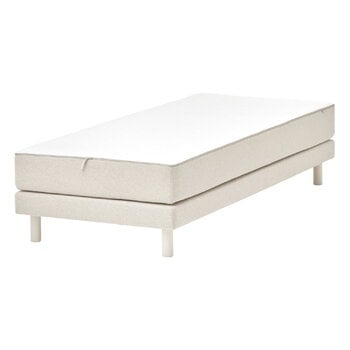 Bed frames, Aina bed, 120 x 200 cm, ivory melange, Beige Bed frames, Aina bed, 120 x 200 cm, ivory melange, Beige