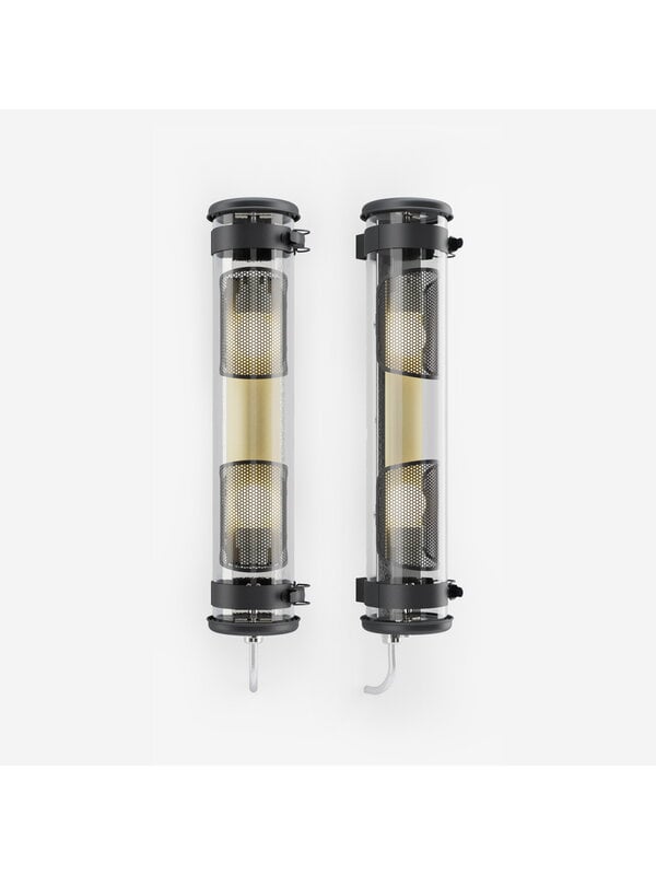 Wall lamps, Musset GR wall/ceiling lamp, coal - brass, Gray Wall lamps, Musset GR wall/ceiling lamp, coal - brass, Gray