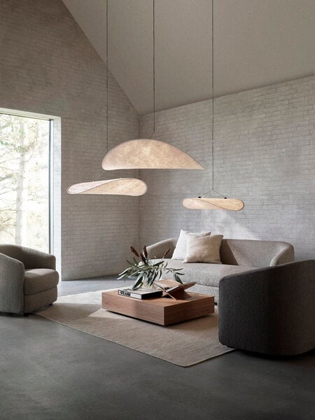 Pendant lamps, Tense pendant, 120 cm, white, White