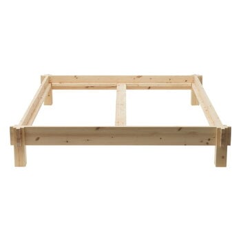 Bed frames, Notch bed, 160 x 200 cm, UV-lacquered pine, Natural Bed frames, Notch bed, 160 x 200 cm, UV-lacquered pine, Natural