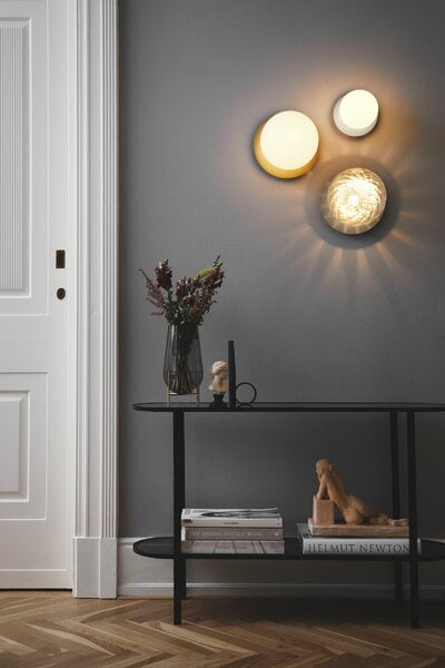 Wall lamps, Liila 1 wall/ceiling lamp, large, silver - optic clear, Silver Wall lamps, Liila 1 wall/ceiling lamp, large, silver - optic clear, Silver