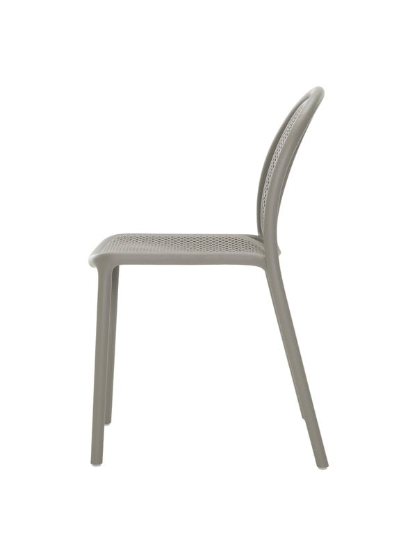 Patio chairs, Remind 3730r chair, recycled plastic, grey, Gray Patio chairs, Remind 3730r chair, recycled plastic, grey, Gray