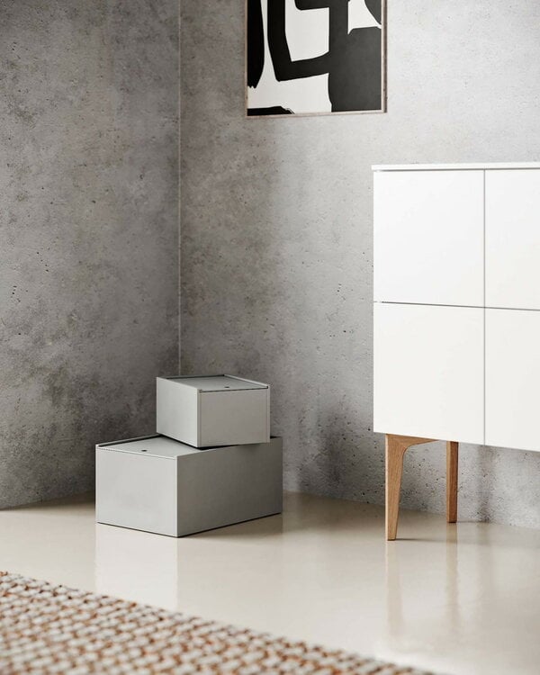 Sideboards & dressers, Fuuga sideboard, 192 cm, white - oak, White Sideboards & dressers, Fuuga sideboard, 192 cm, white - oak, White