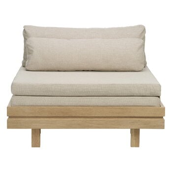 Armchairs & lounge chairs, Day&Night chair bed, oak - beige Hopper 51, Beige Armchairs & lounge chairs, Day&Night chair bed, oak - beige Hopper 51, Beige