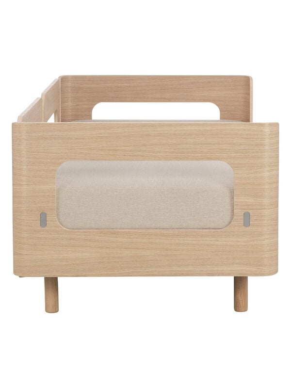 Sofa beds, ON2 Wood sofa bed, soap waxed oak - beige Hopper 51, Beige Sofa beds, ON2 Wood sofa bed, soap waxed oak - beige Hopper 51, Beige