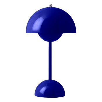 Holiday gifts, Flowerpot VP9 portable table lamp, cobalt blue, Blue Holiday gifts, Flowerpot VP9 portable table lamp, cobalt blue, Blue