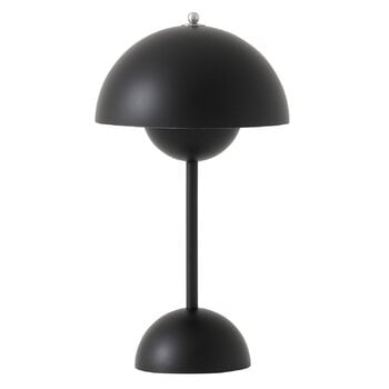 Lighting, Flowerpot VP9 portable table lamp, matt black, Black Lighting, Flowerpot VP9 portable table lamp, matt black, Black
